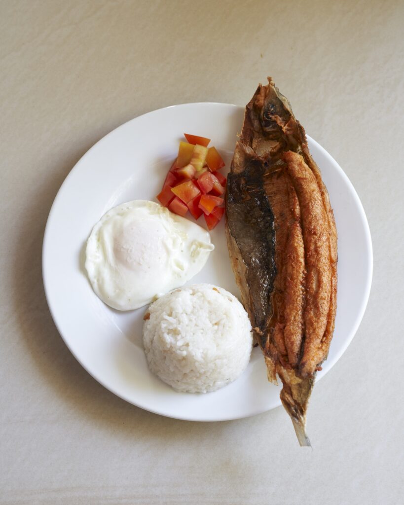 Daing traditional milkfish